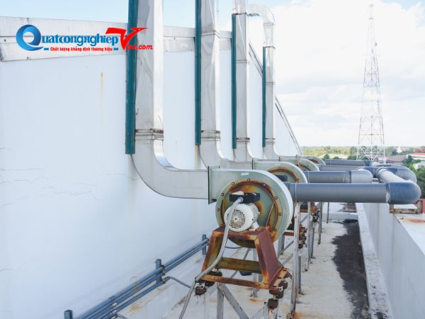 báo giá quạt thông gió nhà xưởng