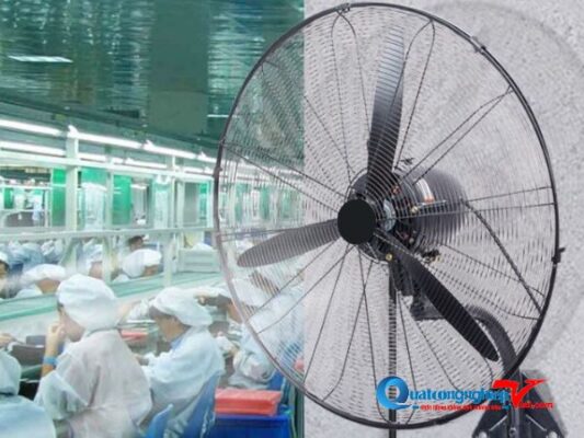 báo giá quạt treo tường công nghiệp