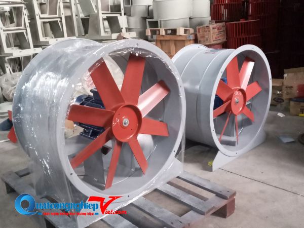 quạt thông gió hướng trục tròn
