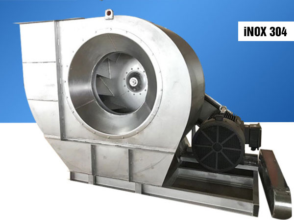 Quạt ly tâm gián tiếp bằng Inox