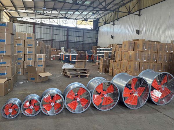 Quạt hút hướng trục Sunfan các kích thước tại An Phú Quý