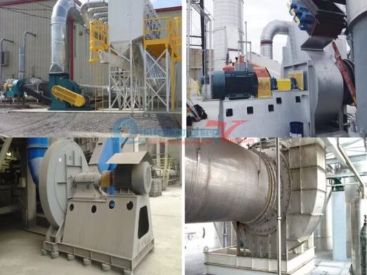 quạt ly tâm ứng dụng rộng rãi