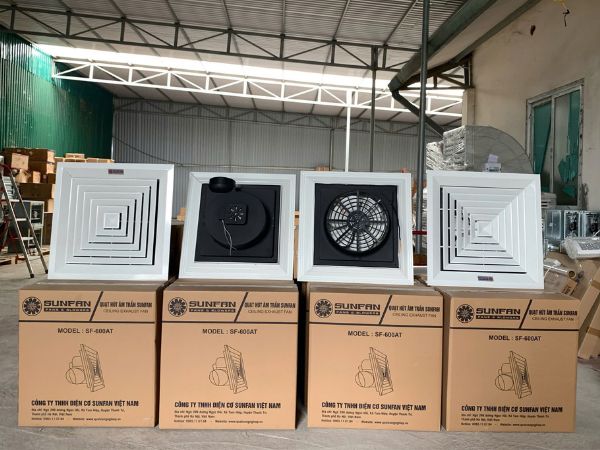 giá quạt hút mùi âm trần theo thương hiệu
