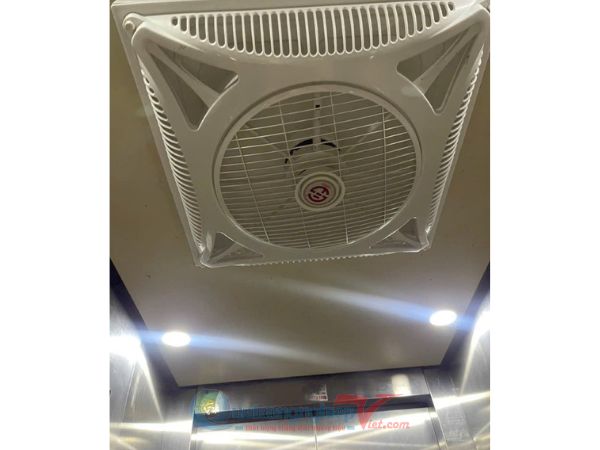 Quạt ốp âm trần 600x600 7 quạt ốp trần 600x600 trong thang máy