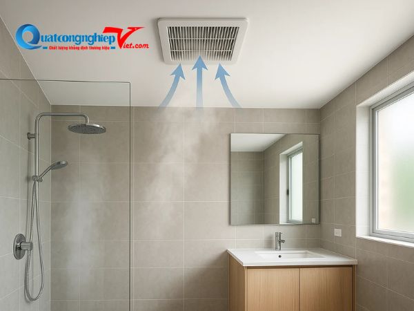 Quạt Hút Âm Trần Và Quạt Ốp Âm Trần Khác Nhau Như Thế Nào? 7 quạt hút âm trần