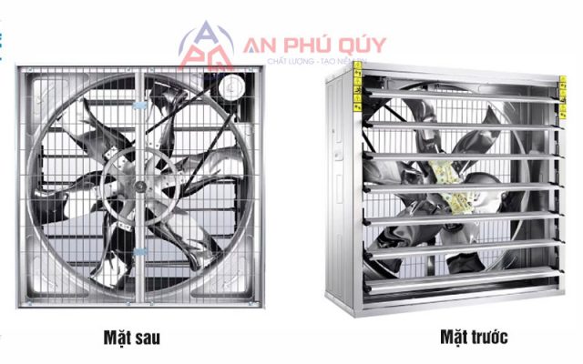 Quạt Thông Gió Vuông Công Nghiệp 1530×1530