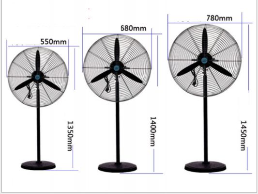 Các Mẫu Quạt đứng Công Nghiệp