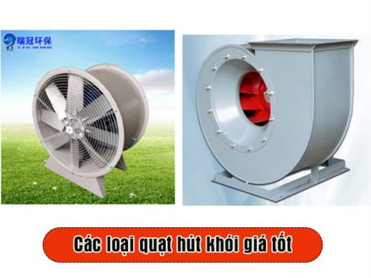 các loại quạt hút khói