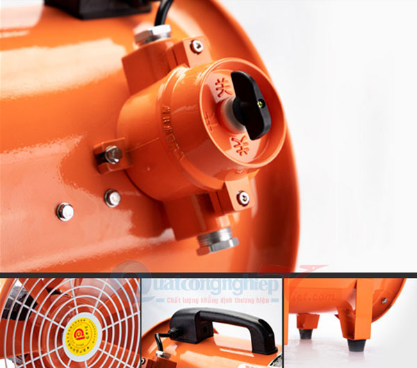 Quạt hút xách tay phòng nổ BTF 30 chính hãng