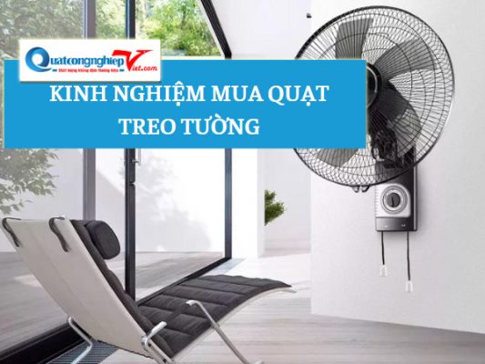 kinh nghiệm mua quạt treo tường