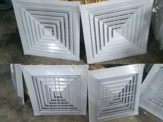 giá quạt hút mùi âm trần theo kích thước