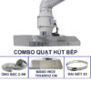 Quạt hút mùi bếp HMB-150P ( Combo quạt và máng hút )